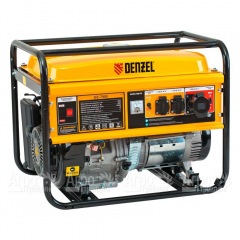 Бензогенератор Denzel GE-7900 6 кВт в Костроме