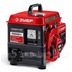 Бензогенератор инверторный Зубр СБИ-1100 1 кВт в Костроме
