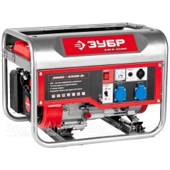 Бензогенератор Зубр ЗЭСБ-3500 3.5 кВт в Костроме