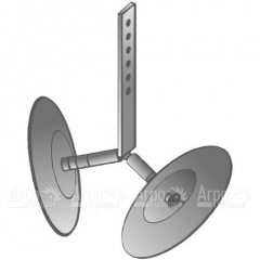 Окучник дисковый без сцепки для культиваторов Целина 500, 404, 406 в Костроме