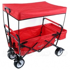 Тележка ручная Fuxtec СТ-350R с навесом красная в Костроме