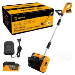 Снегоуборщик аккумуляторный DEKO ST20 1х5 Ач в Костроме