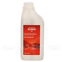 Масло полусинтетическое Elitech 2004.000100 1 л для смазки цепей в Костроме