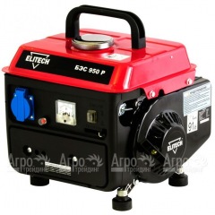 Бензогенератор Elitech БЭС 950Р 0.65 кВт в Костроме