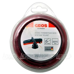 Леска триммерная круглая GEOS by Al-Ko Round 1.6 мм, 15 м в блистере в Костроме