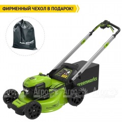 Газонокосилка аккумуляторная GreenWorks GD40LM48SPК4 в Костроме