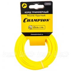 Корд триммерный Champion Round 2.0мм, 15м (круглый) в Костроме