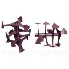 Фреза культиваторная Гусиные лапки для мотоблоков Caiman (2 шт.) в Костроме