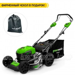 Газонокосилка аккумуляторная GreenWorks GD40LM46SPK6 в Костроме