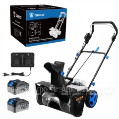 Снегоуборщик аккумуляторный DEKO ST41 2х4 Ач в Костроме