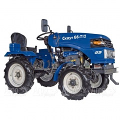 Многофункциональный минитрактор Garden Scout (Скаут) T-12DIF + фреза + двухкорпусный плуг в Костроме