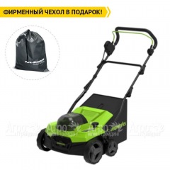 Аккумуляторный вертикуттер GreenWorks GD40SC38II (без аккумулятора и зарядного устройства) в Костроме