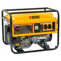Бензогенератор Denzel GE 4500 4 кВт в Костроме