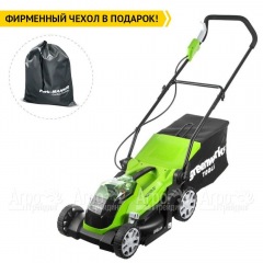 Газонокосилка аккумуляторная GreenWorks G-Max G40LM35K2 40V 35 см в Костроме
