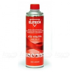 Масло моторное Elitech 2001.000400 SAE 5W-30 0.6 л для 4-х тактных двигателей в Костроме