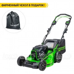 Газонокосилка аккумуляторная GreenWorks GC82HPLM51 (без аккумулятора и зарядного устройства) в Костроме