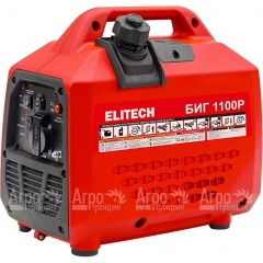 Бензогенератор инверторный Elitech БИГ 1100Р 1 кВт в Костроме