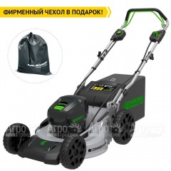 Газонокосилка аккумуляторная GreenWorks GC82LM46SPK5 в Костроме