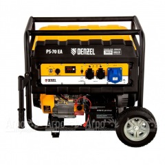 Бензогенератор Denzel PS-70 EA 6 кВт в Костроме