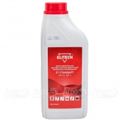 Масло минеральное Elitech 2002.000200 API TC, M/F 3 1 л для 2-х тактных двигателей в Костроме
