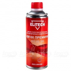 Масло полусинтетическое Elitech КМ100 2003.000200 ISO 100 0.45 л для воздушных компрессоров в Костроме