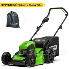 Газонокосилка аккумуляторная GreenWorks GD60LM46HP (без батареи и зарядного устройства) в Костроме
