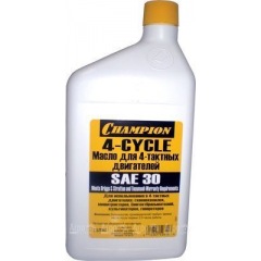 Масло моторное Champion SAE 30 1 л для 4-х тактных двигателей в Костроме