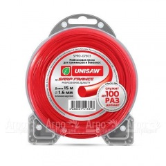 Леска триммерная 1.6 мм 15 м круглая Unisaw Professional Quality в Костроме