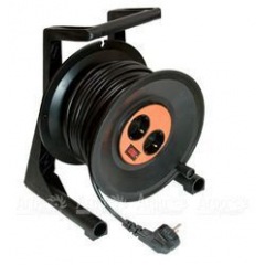 Удлинитель на катушке с 2-мя встроенными розетками 50 м в Костроме