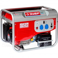 Бензогенератор Зубр ЗЭСБ-4000-Э 4 кВт с электростартером в Костроме