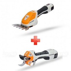 Ножницы аккумуляторные Villartec HA1462 + секатор Villartec PA1462 (без аккумулятора и зарядного устройства) в Костроме