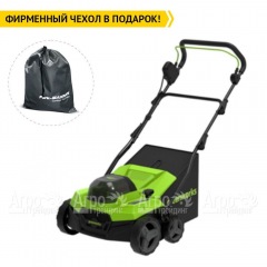 Аккумуляторный вертикуттер GreenWorks GD40SC38IIK4 в Костроме