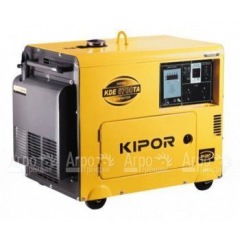 Дизельный генератор KIPOR KDE6700TA connector в Костроме