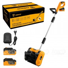 Снегоуборщик аккумуляторный DEKO ST20 2х5 Ач в Костроме