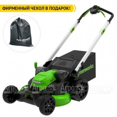 Газонокосилка аккумуляторная GreenWorks GD60LM61 (без аккумулятора и зарядного устройства) в Костроме