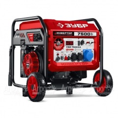 Бензиновый генератор инверторный Зубр СБИ-7500ЕА 7 кВт в Костроме