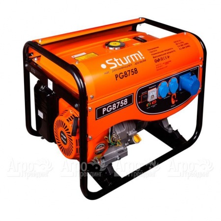 Бензогенератор Sturm PG8758 5 кВт в Костроме
