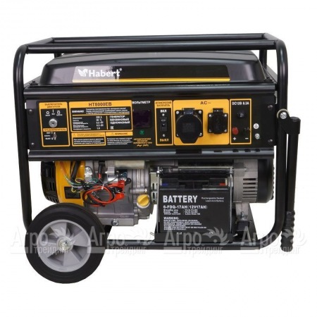 Бензогенератор Habert HT8000EB 6 кВт в Костроме