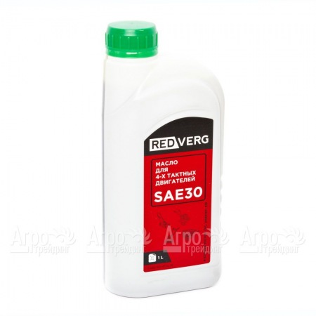 Масло минеральное RedVerg SAE 30 1 л для 4-х тактных двигателей в Костроме
