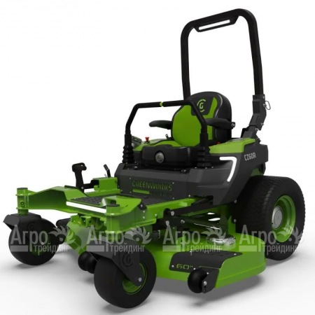 Садовый райдер аккумуляторный GreenWorks ZTC152 в Костроме