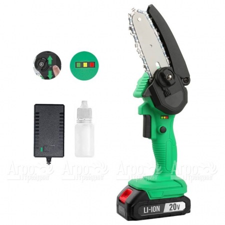 Аккумуляторная пила Zitrek GreenSaw 20 4" (1 аккумулятор) в Костроме