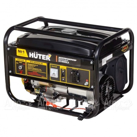 Бензиновый генератор Huter DY4000LX 3 кВт - электростартер в Костроме