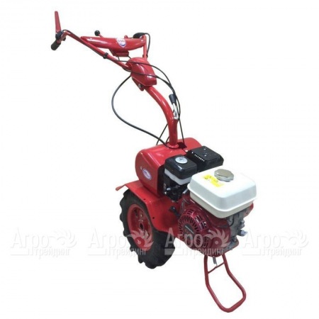 Мотоблок Салют 5Х с двигателем Honda GC190 6.0 л.с (фрезы в комплекте) в Костроме
