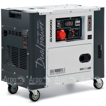 Дизельгенератор Daewoo DDAE 10000DSE-3 DUAL POWER 220=380 7.2 кВт в Костроме
