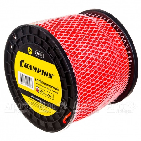 Корд триммерный Champion Twisted Square 3.0мм, 164м (витой квадрат)+нож  в Костроме