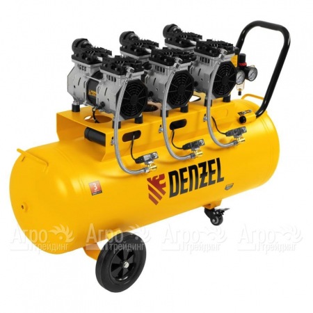 Компрессор безмасляный малошумный Denzel DLS 1800/100 в Костроме