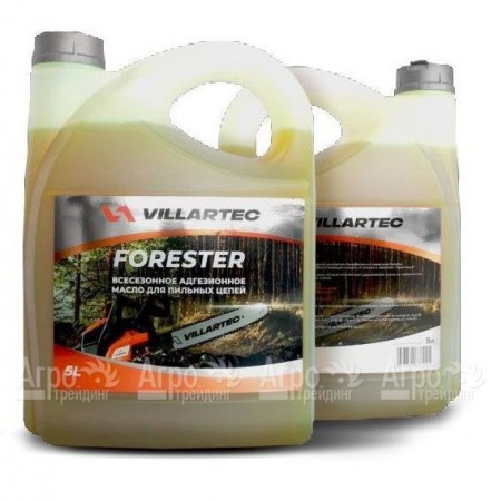 Всесезонное адгезионное масло Villartec Forester 5 л для пильных цепей  в Костроме