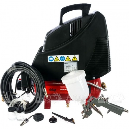 Компрессор поршневой безмасляный Fubag Paint Master Kit OL195 /6+ 3 предмета  в Костроме