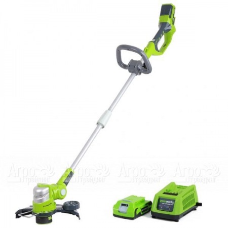 Аккумуляторный триммер GreenWorks G24ST30MK2 в Костроме