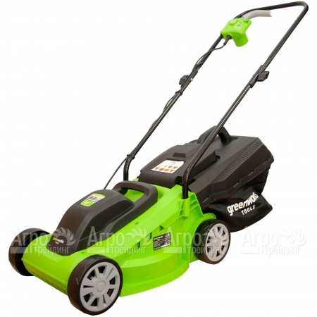 Газонокосилка электрическая GreenWorks GLM1232 1200 Вт в Костроме